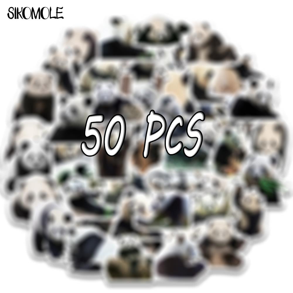 10 30 50PCS Cartoon Panda Sticker Animals DIY Toys Suitcase Laptop Skateboard Styling Phone Luggage Decals Graffiti Stickers F5