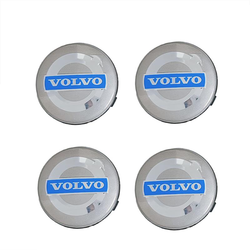 

4Pcs 62mm car hub cover is suitable for Volvo XC90 C70 V50 new car hub center logo cover luxury hub cover auto parts decoration.