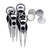 Golf Green Repair Tool with Compact Carry Size, Single-Piece Divot Fork for Course Play, Regular Golf Practice and Easy Golf Bag Storage