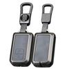 TECART Smart Key Case with Leather and Aluminum Design for Suzuki New New and More Alloy, 2-Button Subacia, Wagon, Jimny, Ignis,