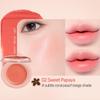 Etude Fruity Lip Cheek Lipstick [Etude Official] & Balm, Papaya, 2.3g, Coral, Pink, Orange, Red, Cheek, Lip,