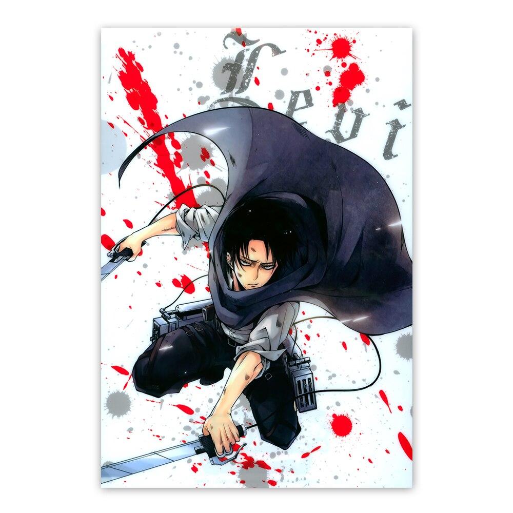 5d Diy Levi Ackerman Diamond Painting Attacking Giant Mosaic Handmade Animation Cross Stitch Full Circle Diamond Embroidery