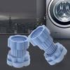 Antivibration Foot Pads Washing Machine Feet Pads Shock Noise Dampening Cancelling Adjustable for Washer Dryer Machine