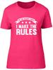 I'm The Oldest Child, I Make the Rules Womens Ladies Short Sleeve T-Shirt