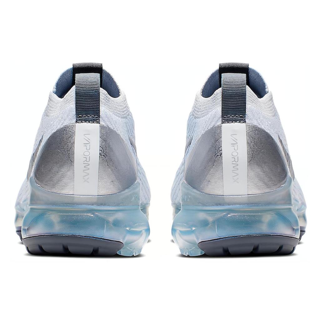New Nike Air VaporMax Flyknit 3 White Reflect Silver Women's AJ6910-101