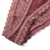 Women Sexy Underpant Hollow G String Pants Lace Low-waist Thong Soft Thin Briefs Comfort Breathable Underwear
