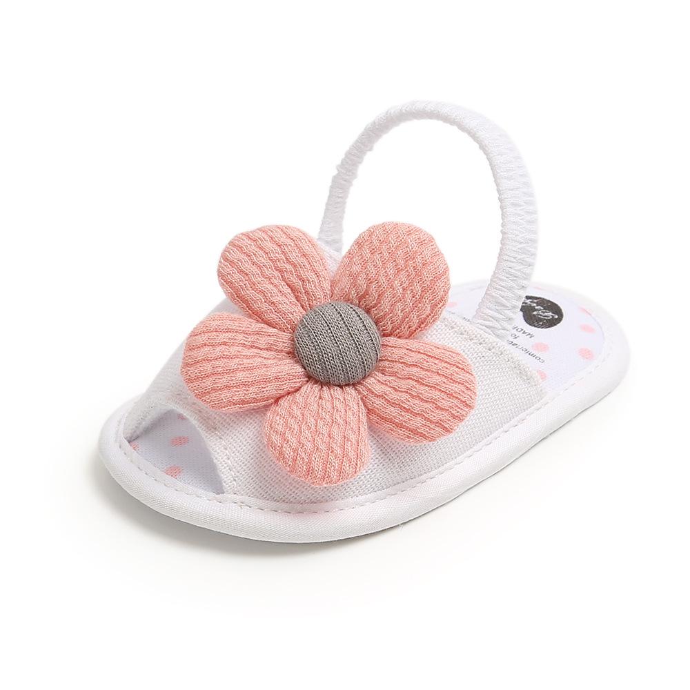 MYGGPP Sunflower Baby Princess Sandals Baby Sandals Female Small Princess Soft Bottom Summer New 0-12 Months