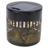 Decorative Solar Wall Light Sunflower Pattern IP65 Water Proof Metal Solar Powered Fence Light for Outdoor Garden