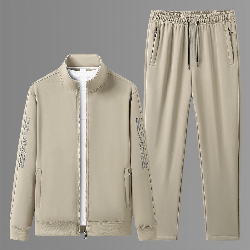 Mens Sportwear Sets Spring Autumn Sweatshirt +Sweatpants 2 Pcss Sets Men Tracksuit Running Jogging
