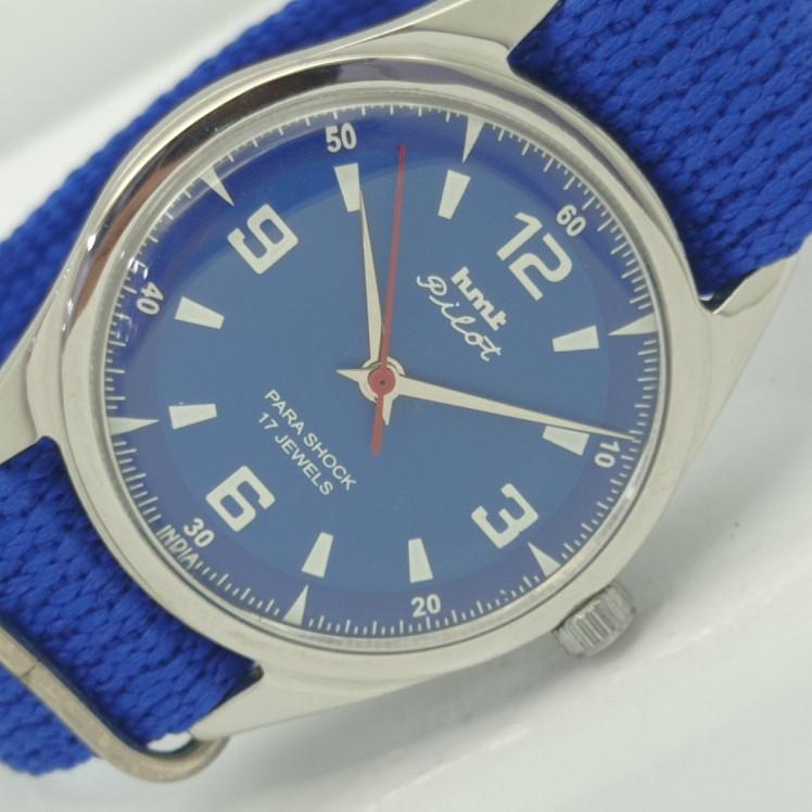 

OLD HMT PILOT INDIAN МУЖСКИЕ МЕХАНИЧЕСКИЕ ЧАСЫ a411257-1 Артикул001-a411257