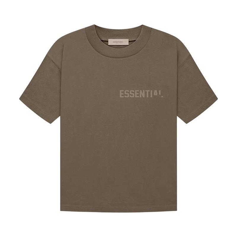 

Премиальная мужская футболка с коротким рукавом из плотного материала - Оригинальный уличный стиль для пар, Коллекция весна/лето XXXL хаки