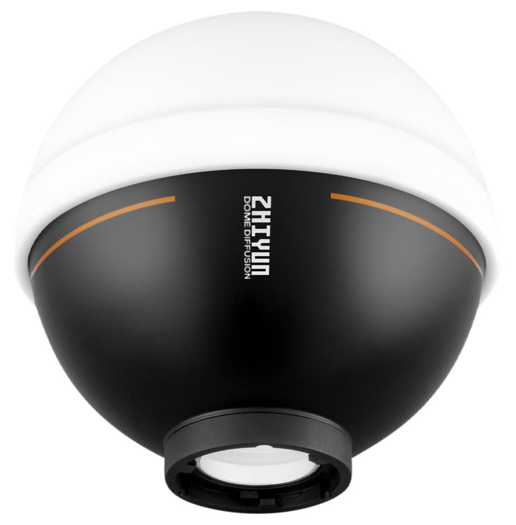 Regular Warranty ZHIYUN Lighting Accessory Mini Dome Diffuser EX1H03 Made of Silicone for ZY Mount [Domestic Product]
