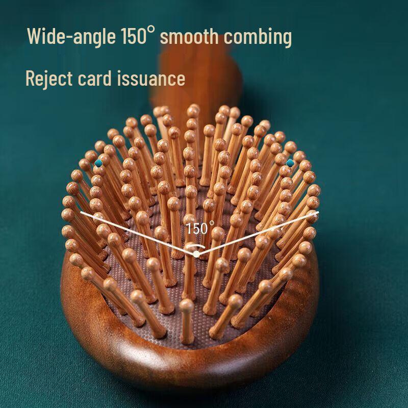 Weitesi Golden Sandalwood Air Cushion Massage Comb