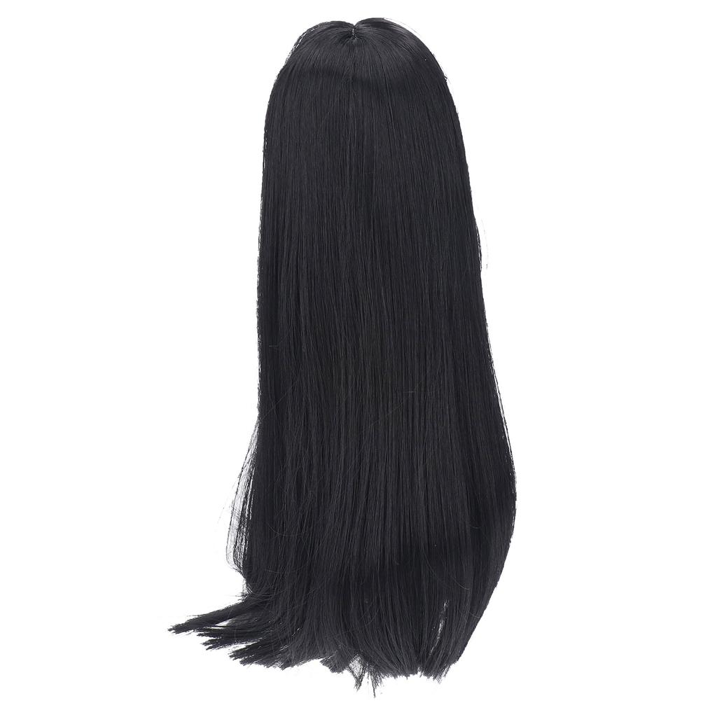 Doll Wig 8 To 9 Inch Heat Resistant Fiber Straight Wig 1 3 Doll Hair Replacement Wigs for DIY