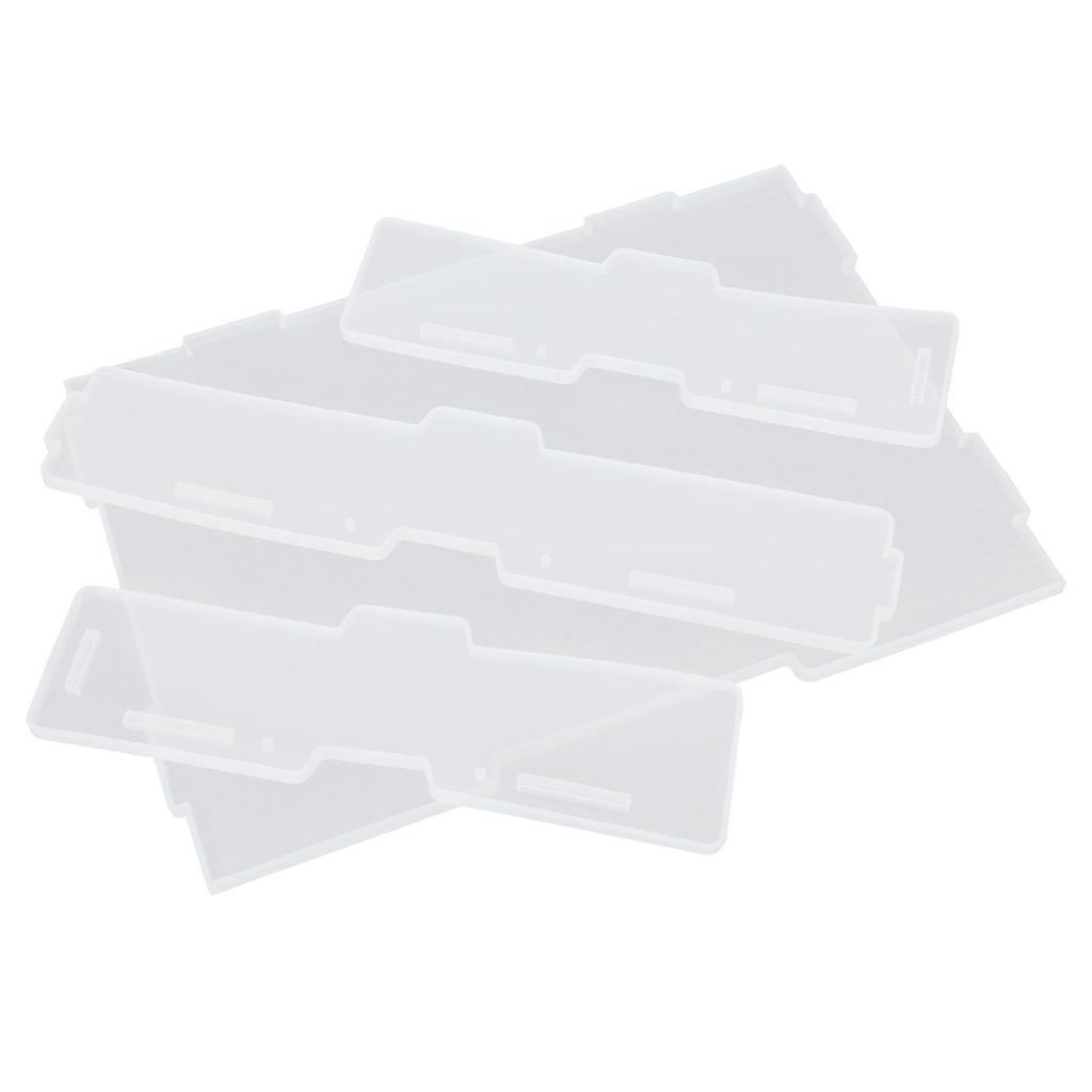 Epoxy Mold DIY Crystal Desktop Folder Storage Box Notebook Silicone Mould Office Stationery