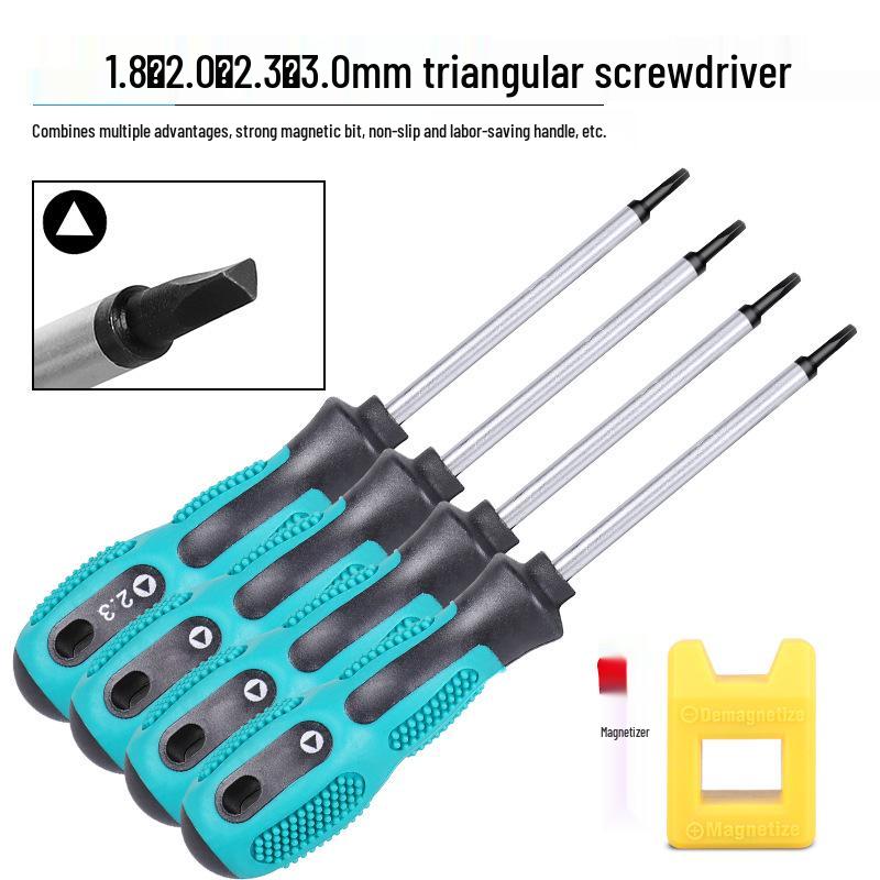 Triangular Socket Screwdriver Set: Y-Type, U-Shape, Inner Triangle, Phillips, Flathead, Three-Wing