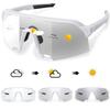 Trendy Photochromic Sunglasses Men Women Oversize Shades For Outdoor Mtb Bicycle Cycling Runnging Eyewear Windproof Goggles