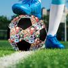 1pc Anime One Piece Football Soccer Ball Size 5 Indoor Soccer Ball Fashion Colorful  Backyard Game -Great For Sports Fans Gift HE54