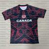 Canada Football Jersey Sports Casual T-Shirt Breathable Quick Dry Elastic Daily Training Top for FamilyMatching Kids Tops Tees