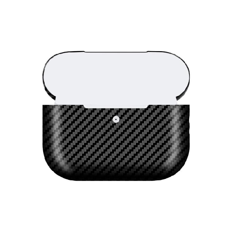Carbon Fiber earbud Protector Supporting Wireless Charging Full Coverage and Fashionable Design