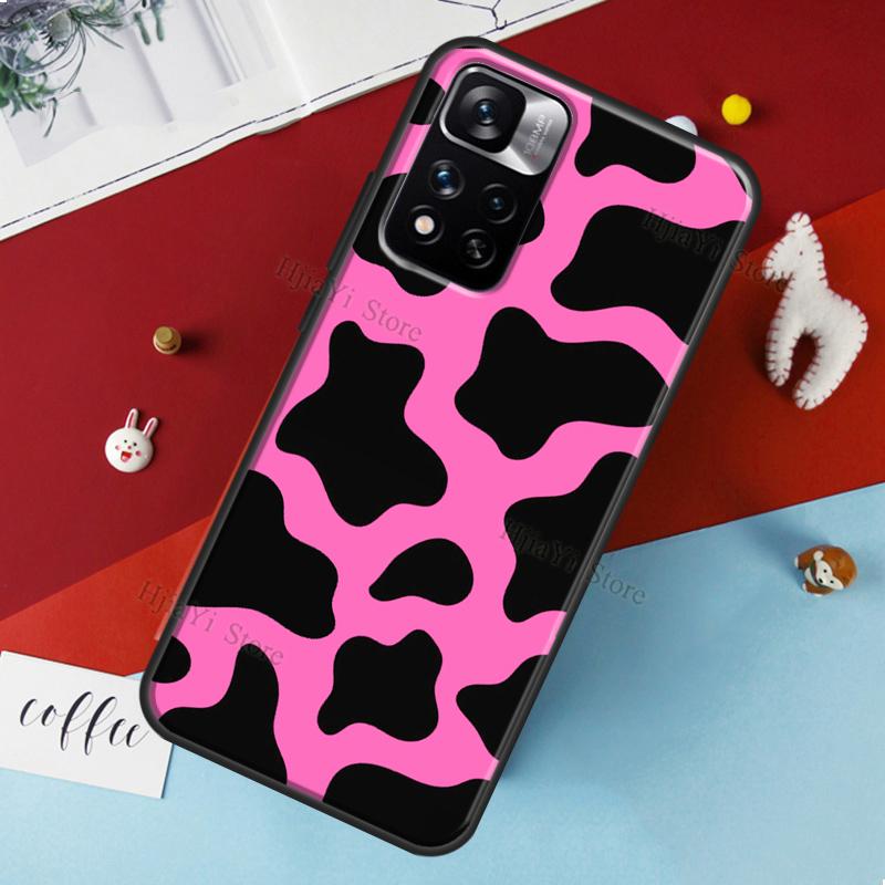 Cow Print Case For Xiaomi Redmi Note 11 Pro Cover For Redmi Note 10 Pro 8 9 10S 9S 9A 9C 9T Cases