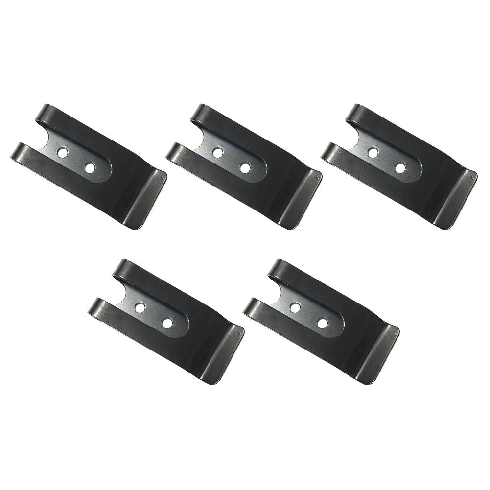 Kovové přezky na opasek Pouzdro Klip Spona Kapsy Peněženka Držák na klíče Spony Kovové příslušenství Manganová ocel