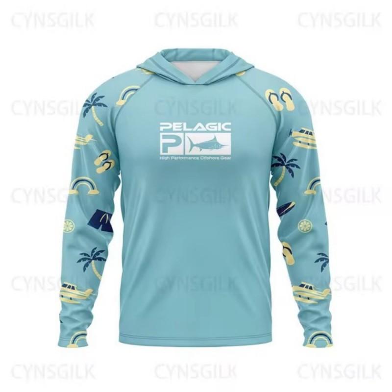 

PELAGIC Худі Рибальський Костюм Легкий Сонцезахисний UPF 50 Luya M