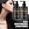 2pcs Keratin Smooth Shampoo and Conditioner Set - Moisturizes Hair & Scalp, Strengthens Hair, Prevents Breakage & Split Ends Deep Repair Shampoo Set