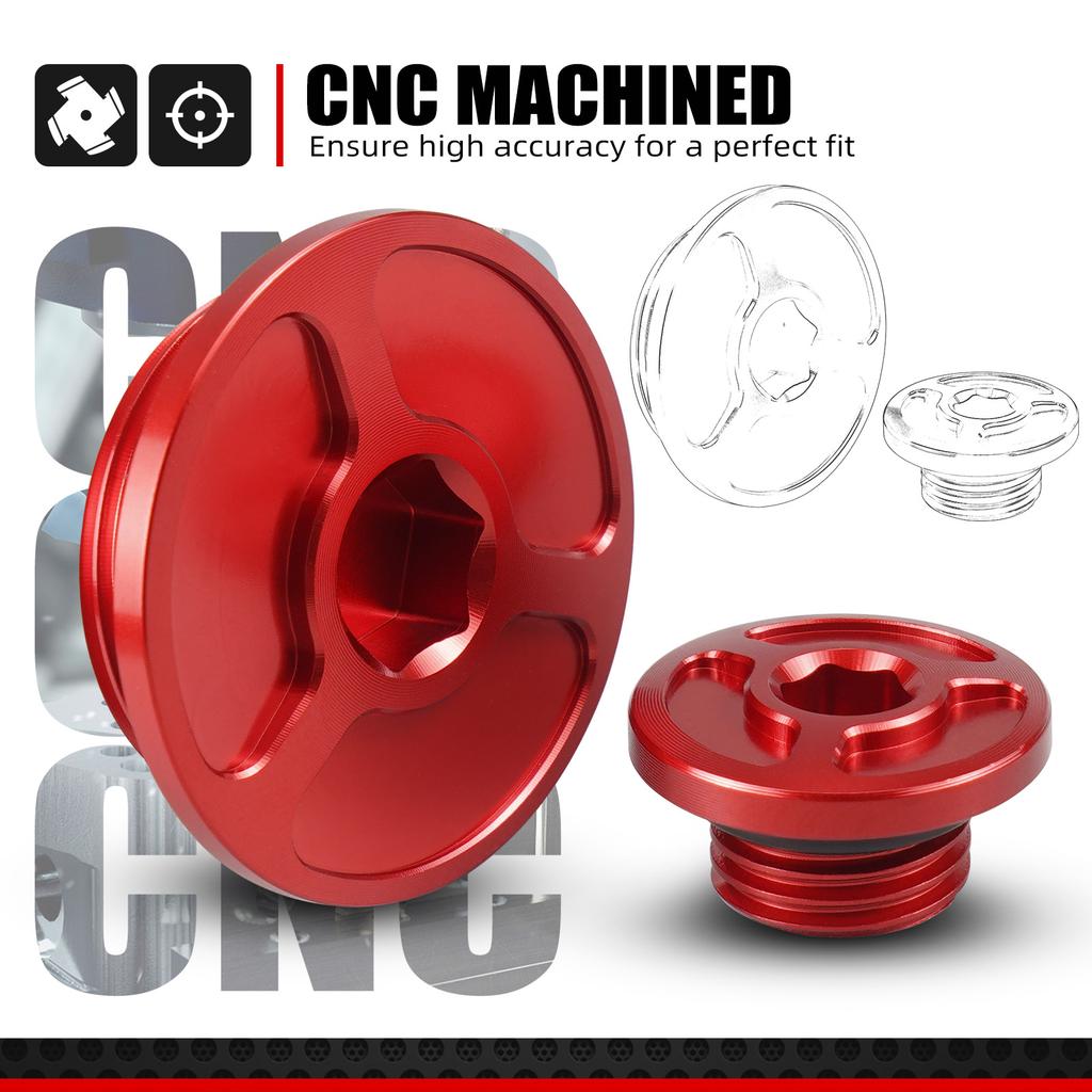 NICECNC For Honda XR650L XR 650L 1993-2022 Motorcycle Engine Timing Plugs Cover CRF450R 2002-2016 CRF250R 2010-2017 CRF1000L
