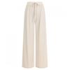 Shop   Women Waistband Cooling Wide Pants Beige Pic Wpt 20647
