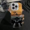 Cool aircraft runway take-off Phone case iPhone 15 Pro Max 11 12 13 16 14 Plus Silicone Shockproof Case Lens protector shell
