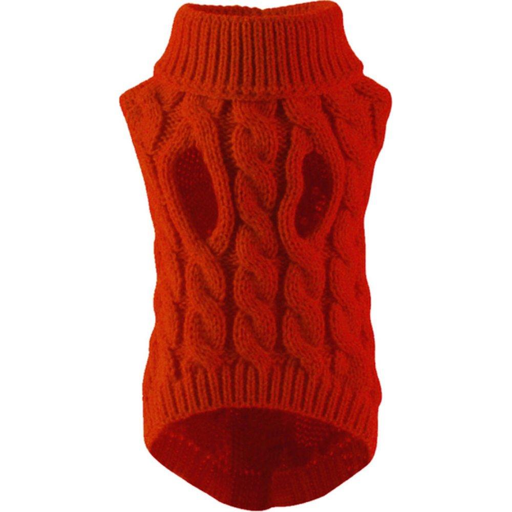 Warm Dog Cat Sweater Clothing Winter Turtleneck Knitted Pet Cat Puppy Clothes Costume For Small Dogs Cats Chihuahua Outfit Vest