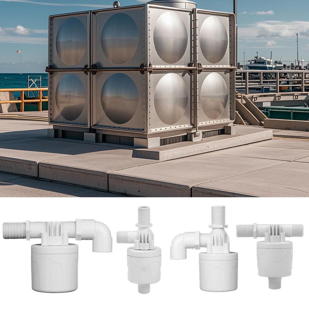 Float Valve Water Trough Float Valve Automatic 1/2inch Leak-Proof Controller Pool Accessories For Garden Industrial Irrigation