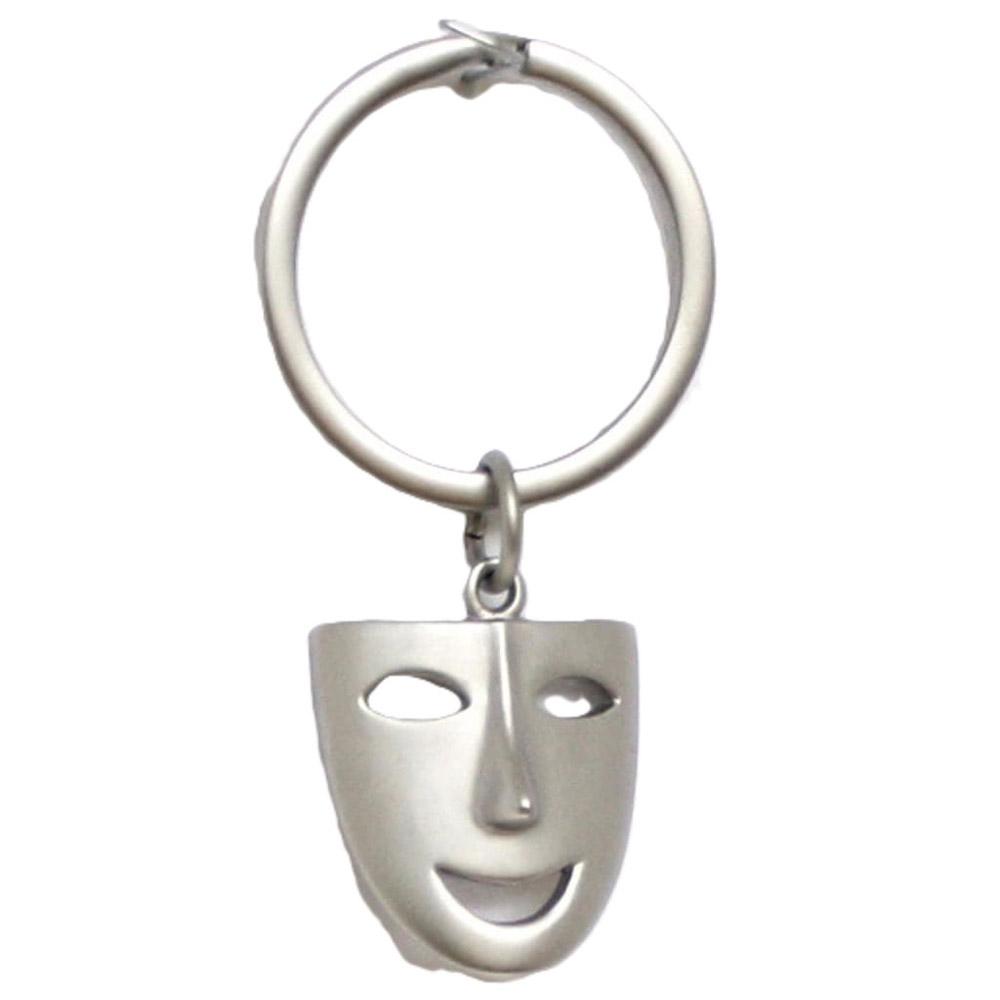 Gdesign Lächelnde Maske Schlüsselanhänger