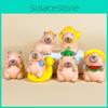 Capybara Cute Cartoon Handcraft Pvc Figure With Display Box For Collectors And Anime Fans