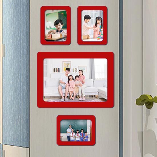 Praktisk fotoveggklistremerke Magnetisk prosessbøy fritt dekorativt