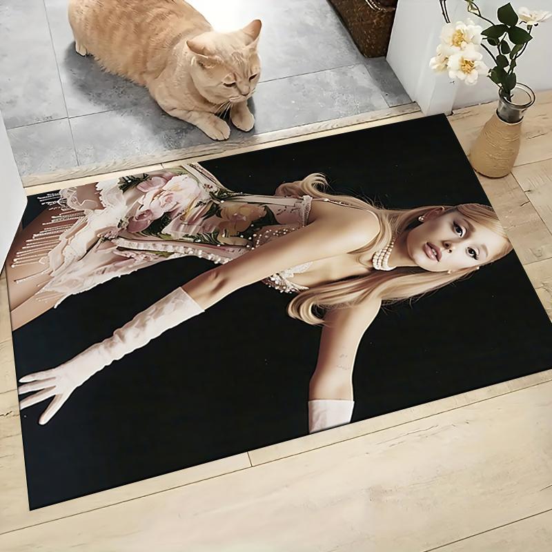Floral Fantasy Fashion Carpet Rug Soft Washable Antislip Home Living Room Sofa Mats Personalized Christmas Rug