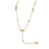 European & American Luxury Double Layer Tassel Titanium Necklace for Women - Elegant Autumn/Winter Clavicle Chain