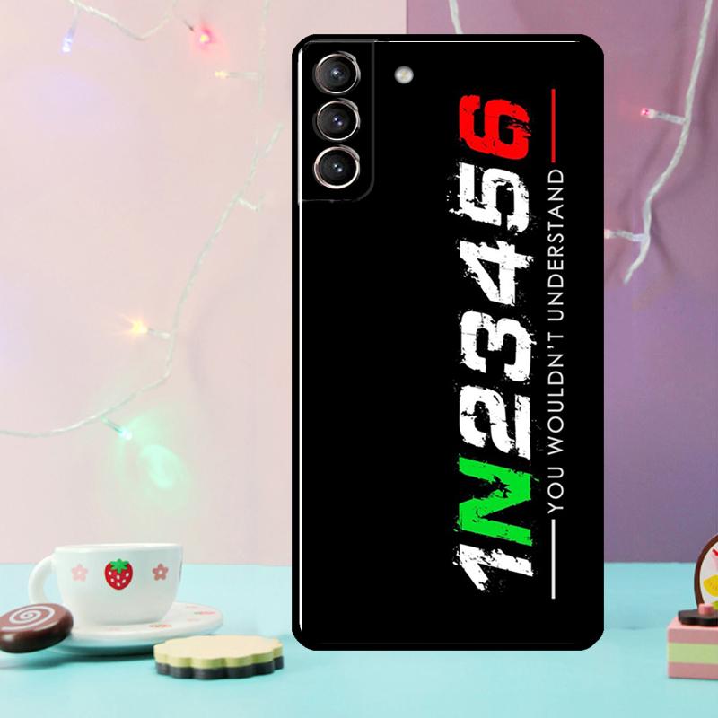 1N23456 Motorcycle Case For Samsung Galaxy S21 S20 FE S22 S23 S24 Ultra Note 10 Plus Note 20 S8 S9 S10 Cover