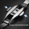 Gebogenes Ende Edelstahl-Uhrenarmband für Casio Tissot seiko Uhrenarmbänder 12 13 14 15 16 17 18 19 20 21 22mm Metallarmband