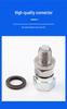 UNF12 Hydraulic Pump Pressure Measurement Quick Connect Fitting for Excavator Test