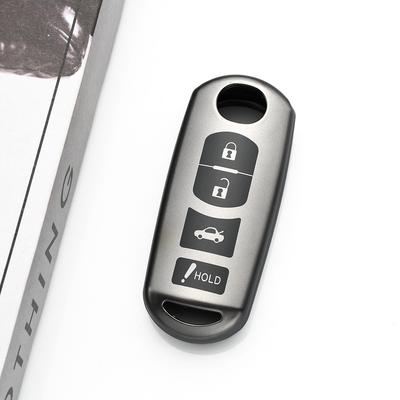 2/3/4 Buttons Gun Grey TPU Auto Keyless For Mazda CX7 CX-9 3 4 CX30 2 3 6 Demio Atenza Axela CX-5 CX5 CX-3 Car Key Case Cover