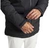 Зимняя куртка Adidas Hooded Fur Parka черного цвета