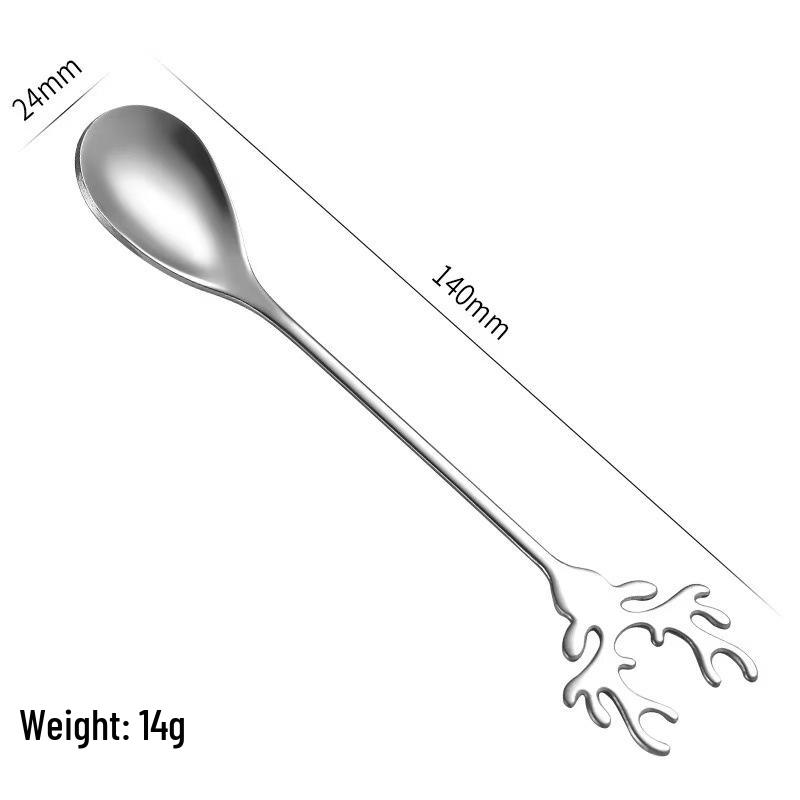 

Stainless Steel Elk Christmas Dessert & Coffee Stirring Spoon