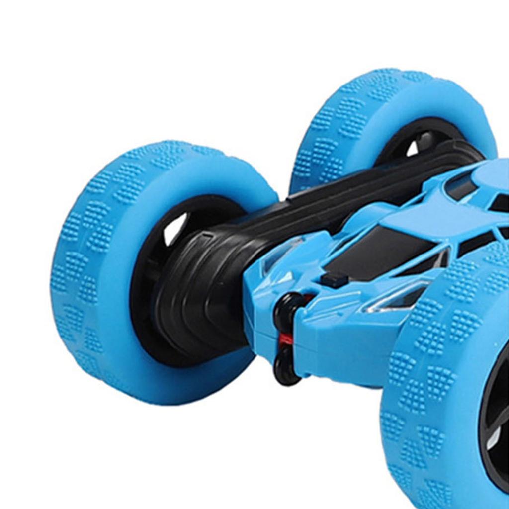 Remote Control Stunt Car Double Sided 360 Degrees  Flip Dual Color Lighting 50m Control Range 2.4Ghz RC Car Toy