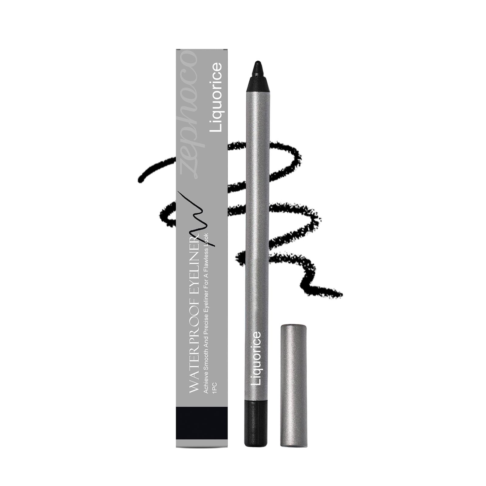 Zephoco Waterproof Eyeliner Potlood Glad Vlekbestendig Waterbestendig Cosmetica Gel Eyeliner Make-up voor Oogvergroting 1 stuks