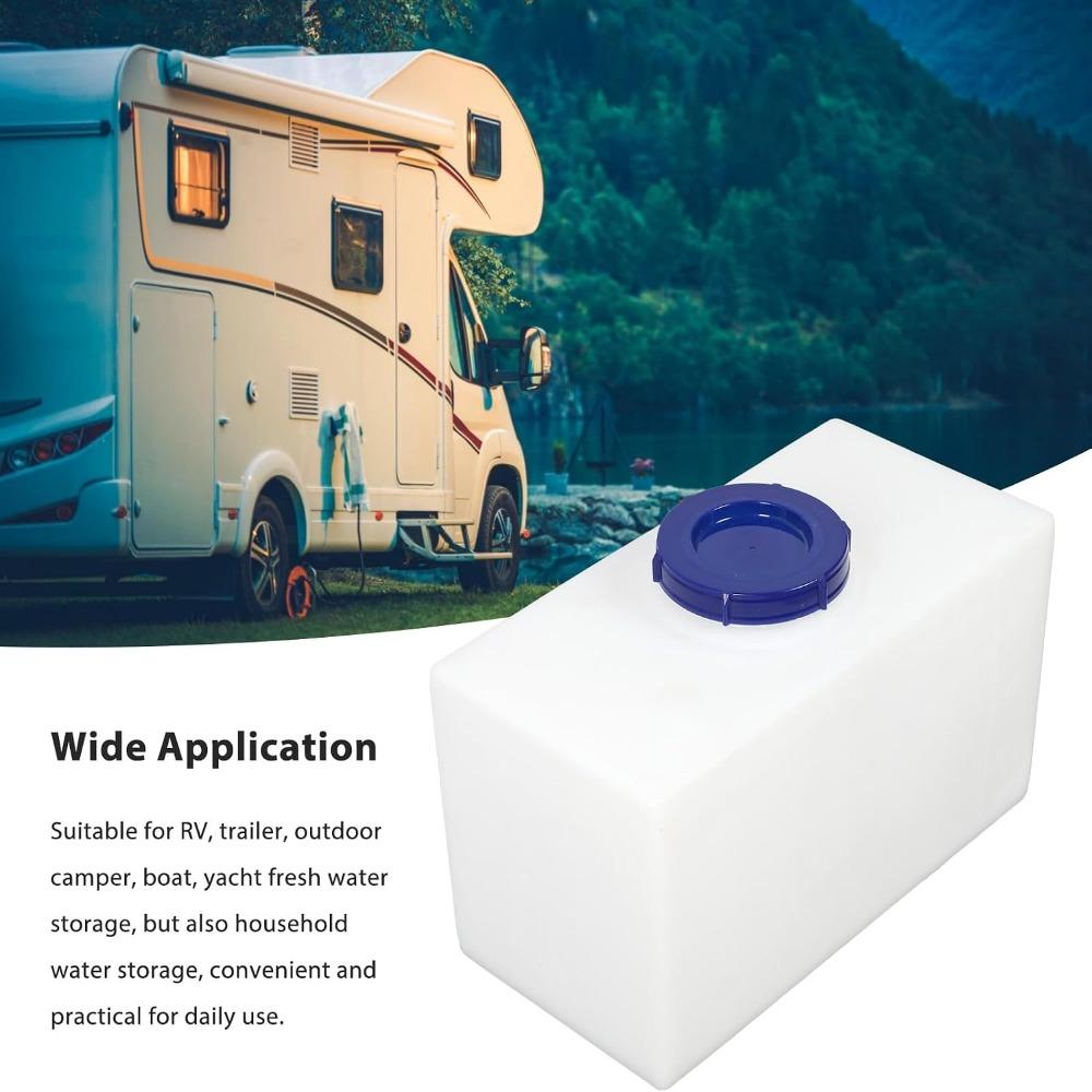 PE RV Water Container 100mm Inlet Diameter Water Storage Tank Durable Water Holding Tank  For RVs