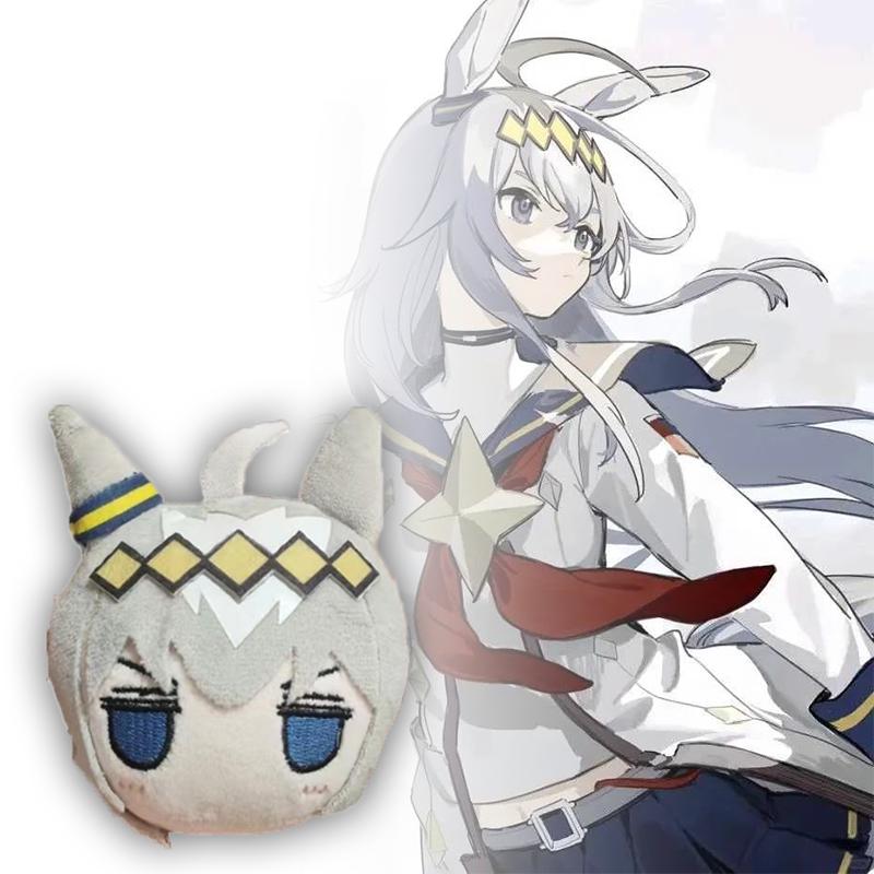 8/10/23CM Cute Uma Musume Plush Toys Cartoon Game Anime Character Merchand Keychain Cosplay Peripheral Doll Kid Collectible Gift