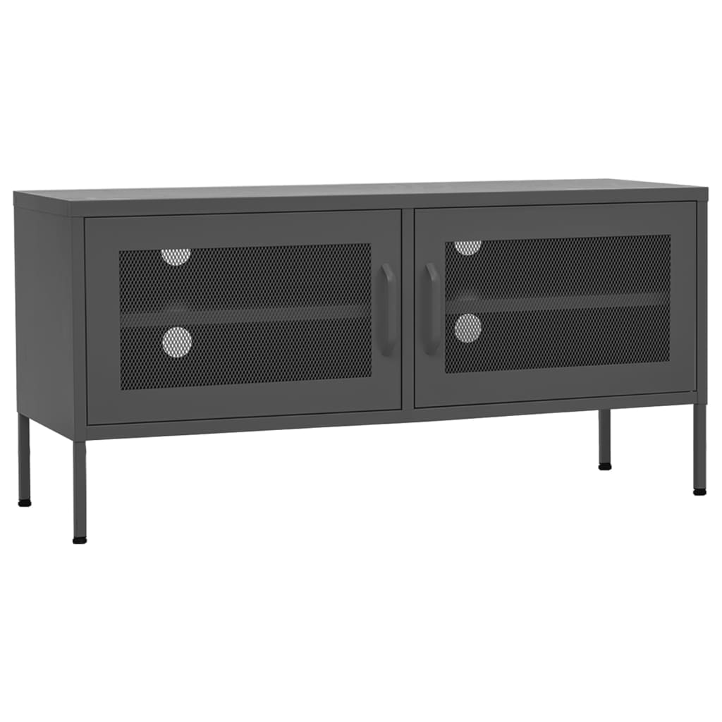 TV Cabinet Anthracite 105 x 35 x 50 cm Steel