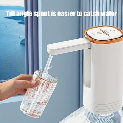 USB Electric Water Pump for Home, Office, and Camping - Collapsible and Portable Automatic Drinking Water Dispenser for Pure Water Buckets